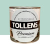 Peinture murs, boiseries et radiateurs TOLLENS Premium Céladon clair satin - 0,75L