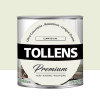 Peinture murs, boiseries et radiateurs TOLLENS Premium Clair de lune satin - 0,75L
