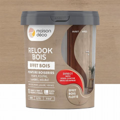 Peinture Maison Déco Relook Bois Effet Bois Bois flotté - 0,75L