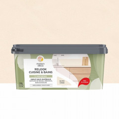 Enduit Maison Déco Relook Cuisine & Bains Effet Béton Blanc cassé - 3kgs