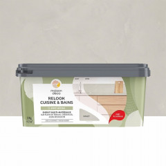 Enduit Maison Déco Relook Cuisine & Bains Effet Béton Galet - 3kgs