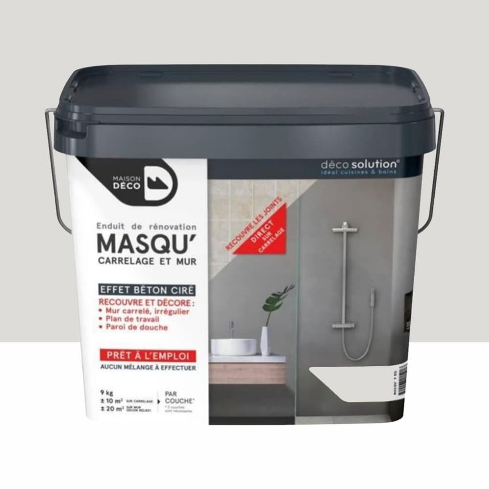 Enduit de rénovation Maison Déco Masq'Carrelage et Murs Galet Maison Déco - 1