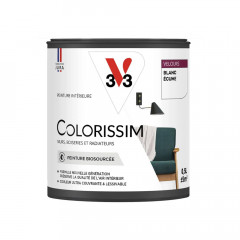 Peinture intérieure V33 Colorissim Velours Blanc Écume - 0,5L