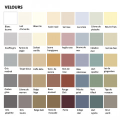Peinture intérieure V33 Colorissim Velours - Nuancier