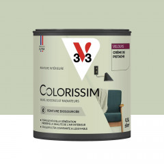 Peinture intérieure V33 Colorissim Velours Crème de Pistache