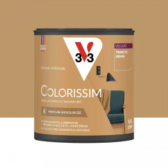 Peinture intérieure V33 Colorissim Velours Terre de Sienne