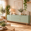Peinture intérieure RIPOLIN Meubles & Objets Satin Vert palatino - ambiance