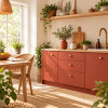 Peinture intérieure RIPOLIN Meubles & Objets Satin Rouge chianti - ambiance
