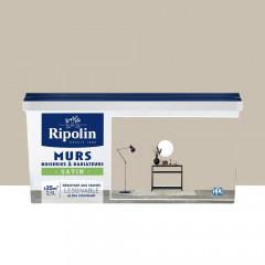 Peinture Murs, Boiseries, Radiateurs RIPOLIN Satin Beige wes - 2,5L