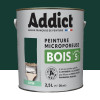 Peinture Bois Microporeuse Addict Vert Irlandais Satin