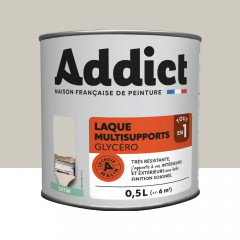 Laque Glycéro Multisupports Addict Ivoire Satin
