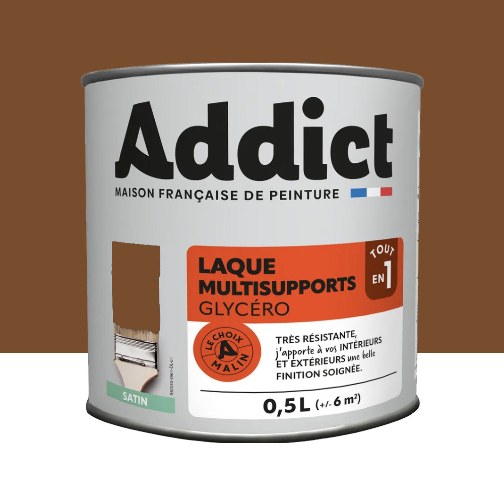Laque Glycéro Multisupports Addict Ton Bois Satin