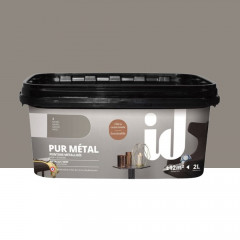 Peinture métallisée ID Pur Métal Nickel n°3 - 2L