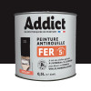 Peinture Fer Antirouille Addict Noir Brillant