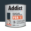 Peinture Fer Antirouille Addict Gris Anthracite Brillant