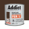 Peinture Fer Antirouille Addict Brun Normand Brillant