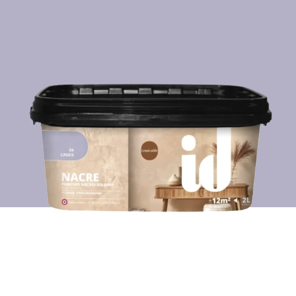 Peinture Nacrée Velours ID Nacre Cassis n°6 - 2L