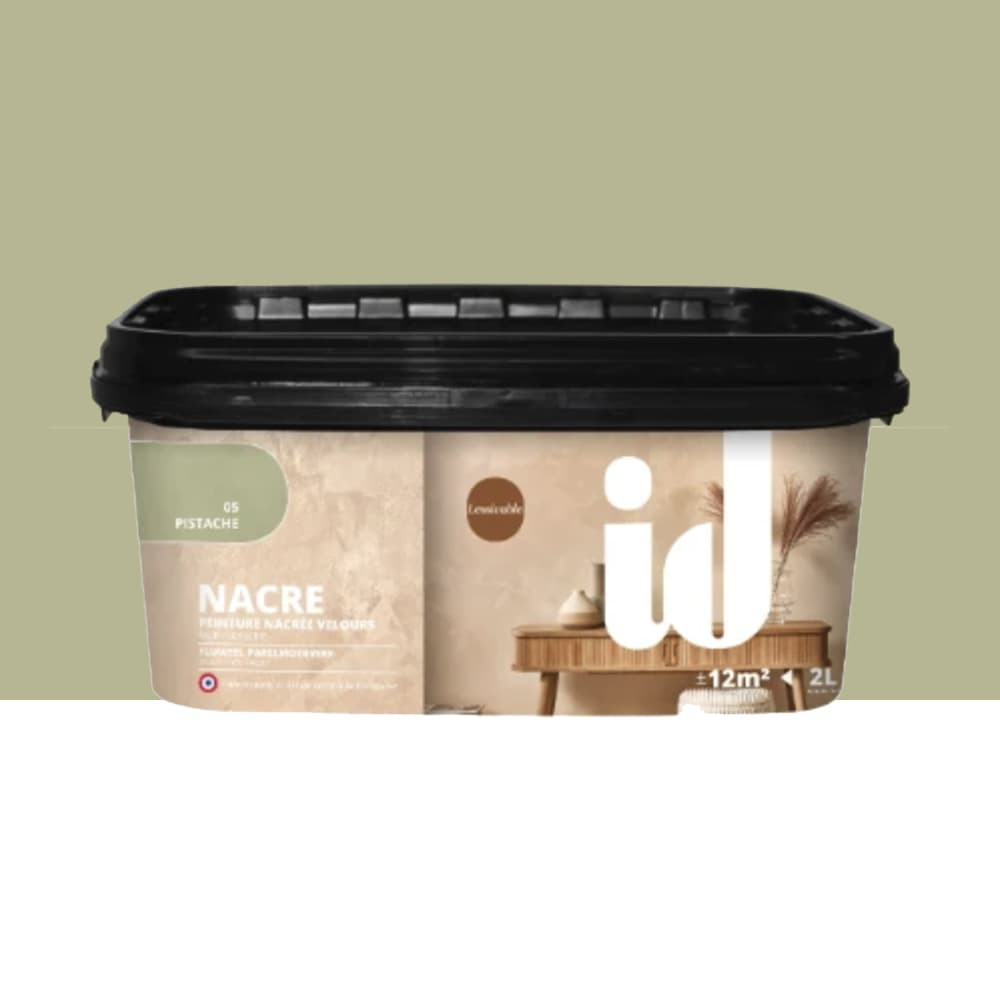 Peinture Nacrée Velours ID Nacre Pistache n°5 - 2L