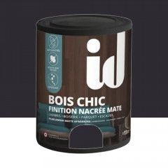 Lasure nacrée mate ID Bois Chic Onyx n°3 - 1L