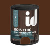 Lasure nacrée mate ID Bois Chic Agate brune n°4 - 1L