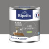 Peinture Murs, Boiseries, Radiateurs RIPOLIN Satin Gris Copenhague - 0,5L