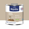 Peinture Murs, Boiseries, Radiateurs RIPOLIN Satin Beige caillou - 0,5L