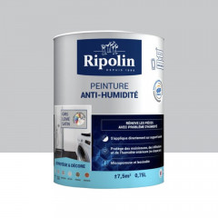 Peinture Anti-humidité RIPOLIN Gris Lomé - 0,75L