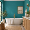 Peinture acrylique Cuisine & Bain RIPOLIN Bleu pop - ambiance