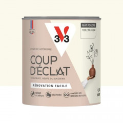 Peinture murs & plafonds V33 Coup d'éclat Toile de coton - 0,5L