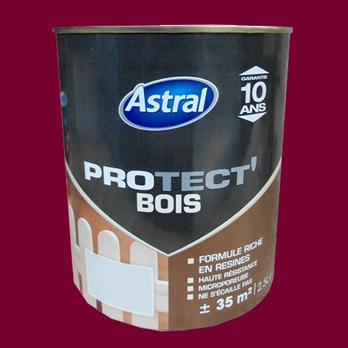 Peinture Astral Protectbois Rouge Basque Pas Cher En Ligne
