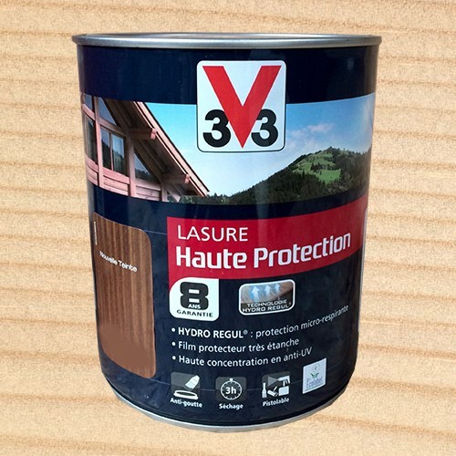 V33 Lasure Haute protection 8ans HydroRégul Incolore