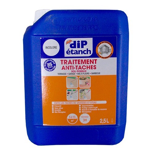 DIP Traitement anti-tâche sols poreux