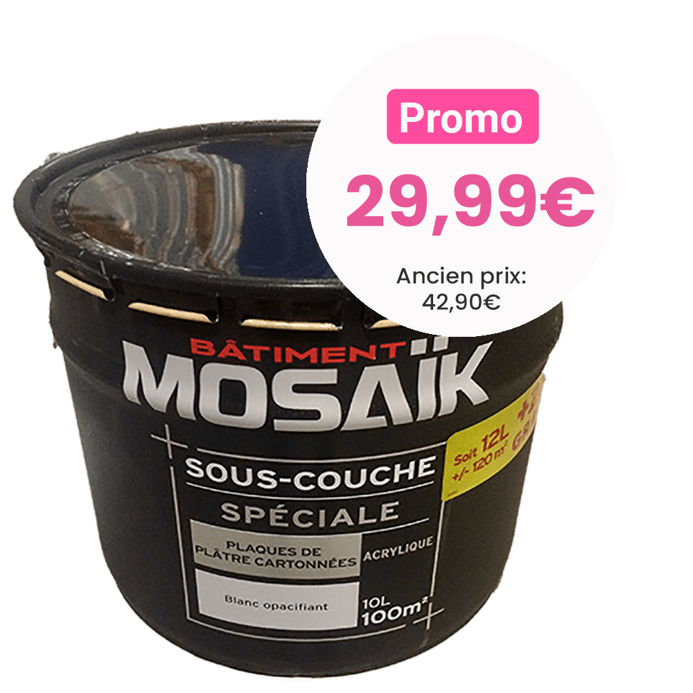 Peinture Glycéro Satin 10 L Brico Dépôt N°1 de la vente de peintures pas chères